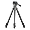 75mm Cine Fluid Head with 3-Stage Carbon Fiber Tripod Legs (8KG) - Snow Camo Tilta