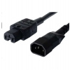 PremiumCord prodlužovací přívod 230V / IEC 320 C14 - IEC 320 C15 / 2m (kpss2)