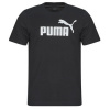 Puma Tričká s krátkym rukávom ESS NO1 LOGO TEE Čierna