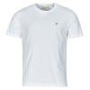 Gant Tričká s krátkym rukávom REG SHIELD SS T-SHIRT Biela