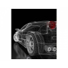 DIMEX | Vliesová fototapeta na stenu Tmavý model auta MS-3-0315 | 225 x 250 cm | čierna, biela, červená + Vliesová fototapeta na stenu DIMEX Tmavý model auta MS30315 v rozmere 225 x 250 cm