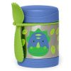 Skip Hop Zoo Termoska na jedlo s lyžičko vidličkou Dino 325 ml