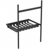 Ideal Standard Conca Kovový podstavec na umývadlo 60 cm, hodvábna čierna E2532XG