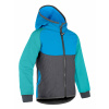 UNUO Unuo, detská softshellová bunda s fleecem Basic, Multicolor Tyrkysová 92 - 98