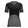 Dámske funkčné tričko Brynje Lady Wool Thermo T-Shirt w/inlay Black L
