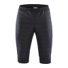 Pánske zateplené šortky na bežecké lyžovanie CRAFT Storm Thermal black L