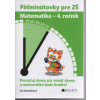 Päťminútovky pre ZŠ: Matematika - 4. ročník