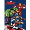 FARO Fleece deka Avengers team Polyester, 100/140 cm