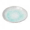 MIJ Jedálenský tanier AQUA SPLASH 27 cm, modrá, keramika
