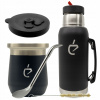 Súprava MateGo na yerba mate: Termolid DualFlow, termoska, bombilla, matero