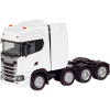 Herpa 308601-004 H0 Scania Ťahač CS20 s vysokou strechou, 4-nápravový (8x4), biely; 308601-004