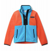 Back Bowl II Full Zip Fleece Unisex Detska Flisova Bunda Farba: Zing, Compass Blue, Black, Veľkosť: S 2087801864