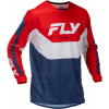 Dres KINETIC, FLY RACING - USA 2026 (červená/bílá/modrá, vel. M)