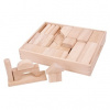 Bigjigs Toys Baby Veľké drevené kocky prírodné