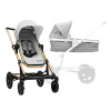 Trojkombinácia kočíka Britax/Römer SEED PAPILIO COPPER 2020 Black/Grey Melange