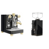 Lelit Bianca PL162T V3, black + Eureka Mignon Turbo, BL black