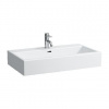 Laufen Living - Umývadlo, 80x46 cm, bez otvoru na batériu, biela H8174360001091