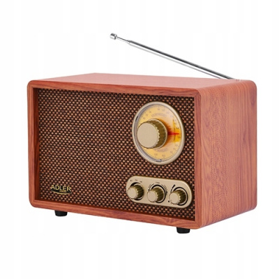 Retro FM AM rádio s Bluetooth Adler AD 117 (Retro FM AM rádio s Bluetooth Adler AD 117)