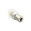LED žiarovka biela BA15S 21W 6V 12V DC smerovka stop WSK Jawa MZ Dniepr