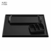 ALISEO Servírovací set WELCOME TRAY SOLUTION, čierny 170229