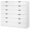 IKEA NORDLI Komoda s 12 zásuvkami biela 160x145 cm (IKEA NORDLI Komoda s 12 zásuvkami biela 160x145 cm)