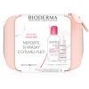 BIODERMA Sensibio Pre citlivú pleť a vrásky Micelárna voda 250 ml a Sérum 30 ml Darčekové balenie