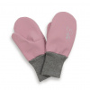 ESITO Palcové rukavice softshell Veľ. 2-3 roky Shell pink-ružová