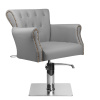 ACTIVESHOP Kadernícke kreslo HAIR SYSTEM BER 8541 sivé