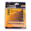 Sada vrtákov 13-dielna HSS HOTECHE HT501005