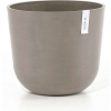 Ecopots Kvetináč so zásobníkom na vodu Oslo (taupe/tmavošedo-hnedý) - Ø 35 cm, výška 30,50 cm