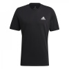 adidas Essentials Single Jersey Logo pánske tričko Black SL 3XL