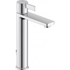 Duravit D-Neo - Umývadlová páková batéria s odtokovou súpravou, veľkosť L, chróm DE1030001010