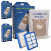 Vrecká S-BAG 12x pre Electrolux Philips AEG PROGRESS ZANUSSI + FILTER HEPA