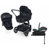 Easywalker Harvey5 3v1 Midnight Black Hlboká vanička Cybex Aton B2 i-Size Základňa k autosedačke