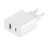 Xiaomi AD332EU USB-A + USB-C 33W cestovná nabíjačka White