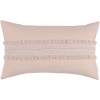 Cotton & Sweets Boho dekoračný vankúš so strapcami pudrovo ružová