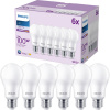 Philips LED 9290023069 LED En.trieda 2021 E (A - G) E27 klasická žiarovka 13 W = 100 W neutrálna biela (Ø x d) 60 mm x 120 mm 6 ks; 9290023069