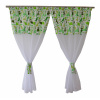 Záclony do detskej izby - Záclony Carpet Detské Dinosaury Green Cotton (Záclony do detskej izby - Záclony Carpet Detské Dinosaury Green Cotton)
