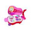 LEAN TOYS Salón krásy v kufri s rukoväťou