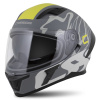 Cassida Moto přilba Orbit Multivers šedá matná/světle šedá/žlutá fluo/černá (Velikost: S (55-56))