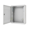 TRITON Rozvádzač hybridný 760x620x250 na stenu plechové dvere, zámok Doppelbart, RAL7035 SHA-076062025-CCD
