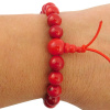 Energetický náramok Koral červený