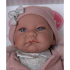 Realistické miminko - holčička Nica v zimním oblečku od Antonio Juan (Nica Invierno)