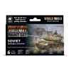 Sada akrylových farieb Vallejo Model Color - Soviet Armour and Infantry from WW2 6x17ml