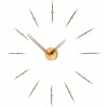 NOMON Dizajnové nástenné hodiny Nomon Merlin Gold Small 70cm