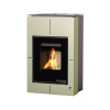 HS FLAMINGO krbová kamna AQUAFLAM VARIO SAPORO 11/7 kW - olivová