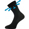 VoXX® Ponožky VoXX Optimus - čierna Veľkosť: 35-38 (23-25)