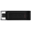 Kingston DataTraveler 70 USB flash disk 64 GB čierna DT70/64GB USB-C®; DT70/64GB