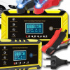 SILNÝ USMERŇOVAČ PRE AKUMULÁTOR LCD 12V 6A, FUNKCIA OPRAVY NABÍJAČKY