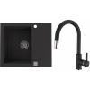 Set Alveus (dřez Cadit 10 Black 91 + baterie Delos Black 91) SETA22199